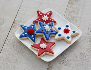Simple Star Sugar Cookies
