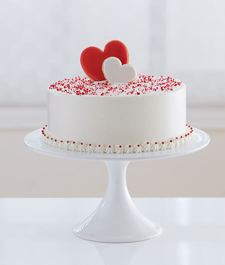 Romantic Heart Cake